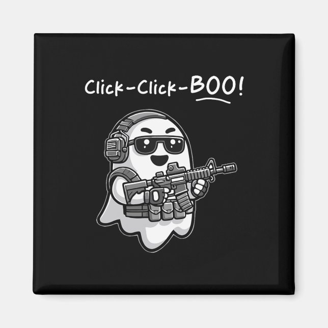 Funny Tachost Klicken Sie auf Boot Halloween Vet Magnet (Vorne)