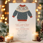 Funny Tacky Ugly Christmas Sweater Party Einladung<br><div class="desc">Funny Tacky Ugly Weihnachts Sweater Party Einladung. Personalisieren Sie dieses individuelle Urlaubsdesign mit Ihren eigenen Party-Details. Ideal für ein familiäres Weihnachtsessen oder für eine Corporate Feier!</div>