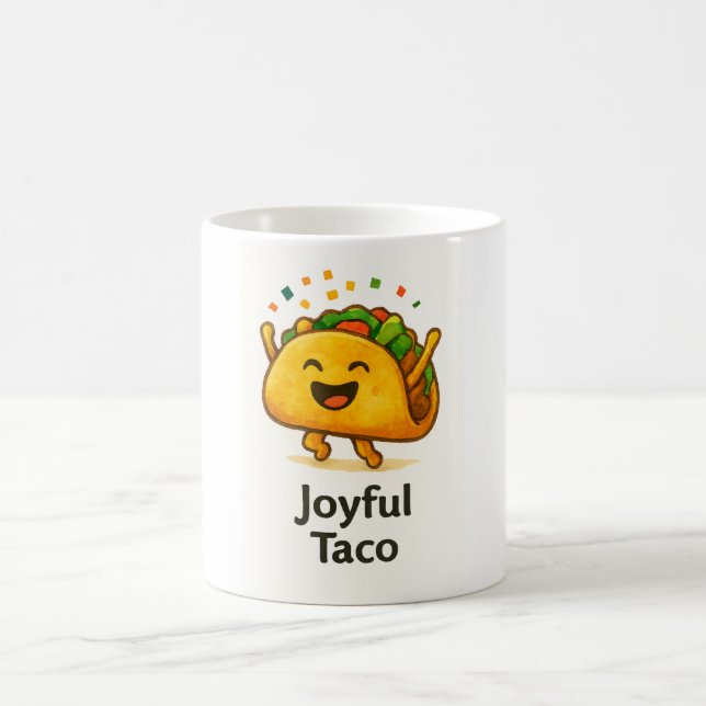 Funny Taco Coffee Mug | Cute Foodie Fiesta Gift Kaffeetasse (Mittel)
