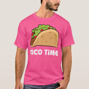 Funny Taco Dienstag Es ist Taco Zeit T-Shirt