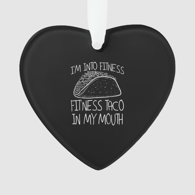 Funny Taco - Dieses Ness Taco Funny Gym Ornament (Vorderseite)