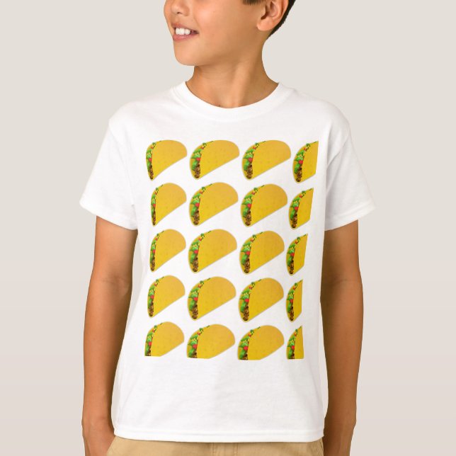 Funny Taco Kinder T - Shirt (Vorderseite)