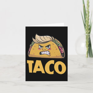 Funny Taco Trump immer Chickens out T.a.c.o (2 Si Karte