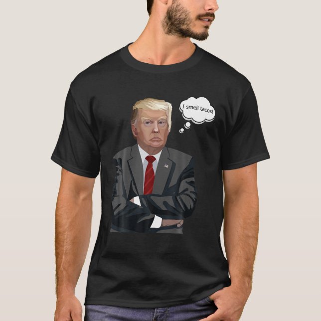 Funny Taco Trump T Shirt (Vorderseite)