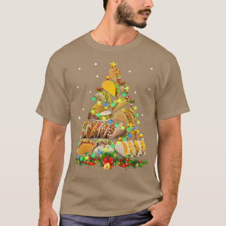 Funny Tacos Weihnachtsbaum Ugly Weihnachtskraut T-Shirt