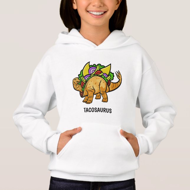 Funny TACOSAURUS Custom Shirts & Jacken (Vorderseite)