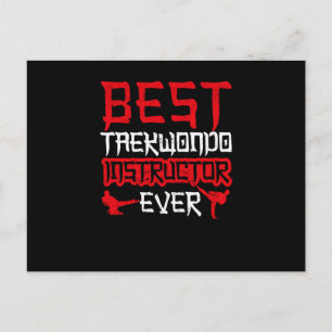 Funny Tae Kwon Do Korean Art Best Postkarte