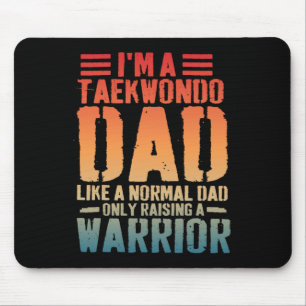 Funny Taekwondo Vater Wie normaler Vater Taekwondo Mousepad