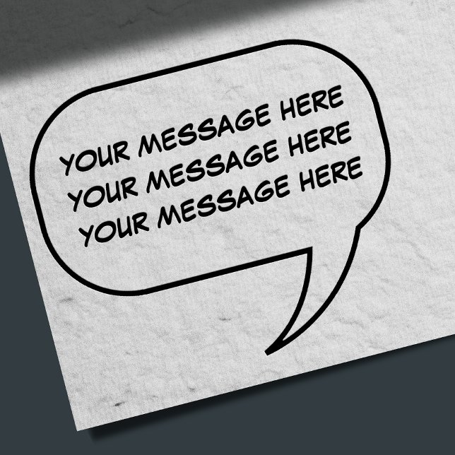 Funny Talk ruft Neuheit heraus Gummistempel (Von Creator hochgeladen)