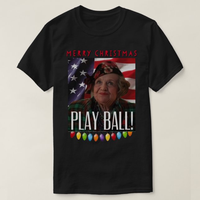 Funny Tante Bethany fröhliche Weihnachtsspielkugel T-Shirt (Design vorne)