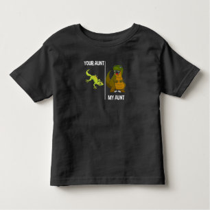 Funny Tante Dinosaur Lizard Dino Cool Tante Kleinkind T-shirt