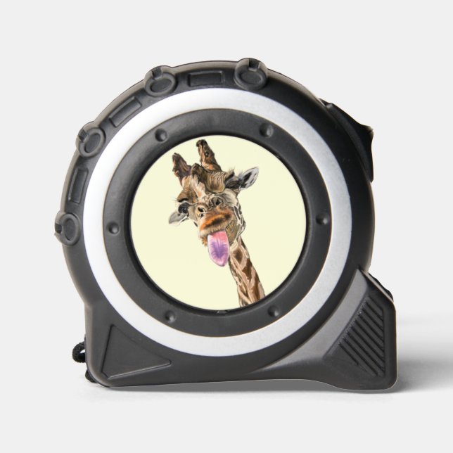 Funny Tape Maßnahme mit spielerischer Giraffe Maßband (Vorderseite)