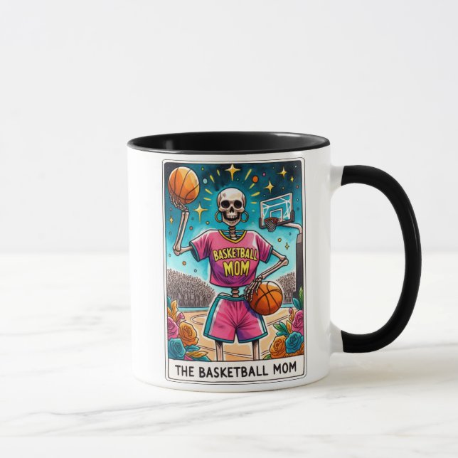 Funny Tarot Card/Basketball Mama Tasse (Rechts)