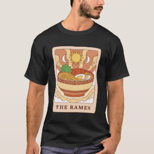 Funny Tarot Card The Ramen Fortune Teller Psychisc T-Shirt