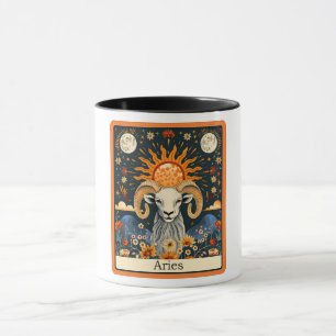 Funny Tarot Card/Zodiac/Aries Tasse
