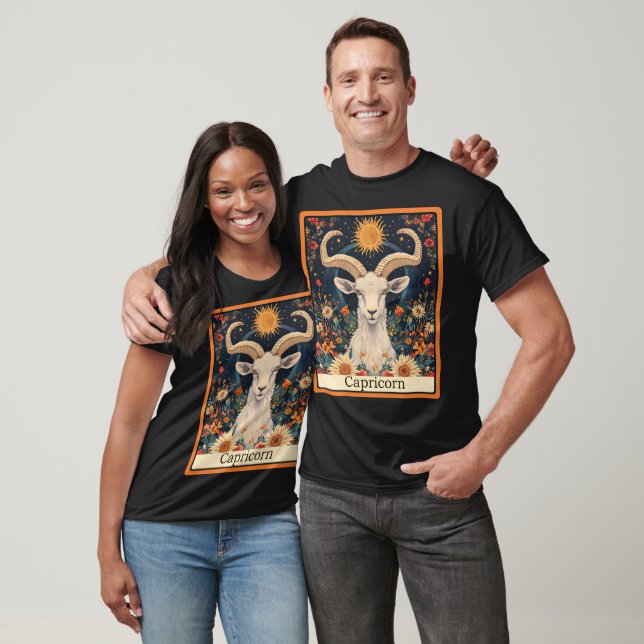 Funny Tarot Card/Zodiac/Capricorn T-Shirt (Unisex)