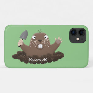 Funny Taschengopher Graben Cartoon Illustration Case-Mate iPhone Hülle