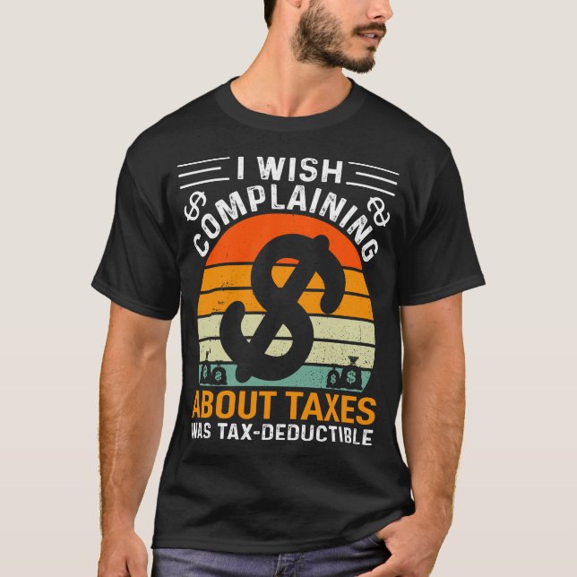 Funny Tax Day T-Shirt (Vorderseite)