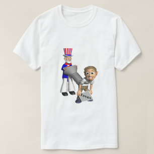 Funny Tax Shirt IRS Joke Taxday Spaß Uncle Sam Sam