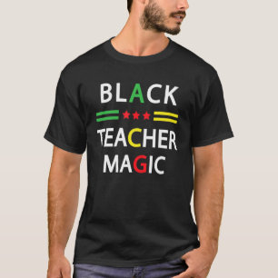 Funny Teacher Black History Monat, Black Teacher m T-Shirt