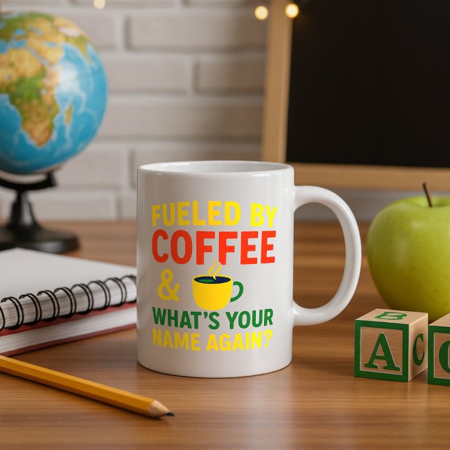 Funny Teacher Cup; Lehrer zurück zur Schule Kaffeetasse (Von Creator hochgeladen)