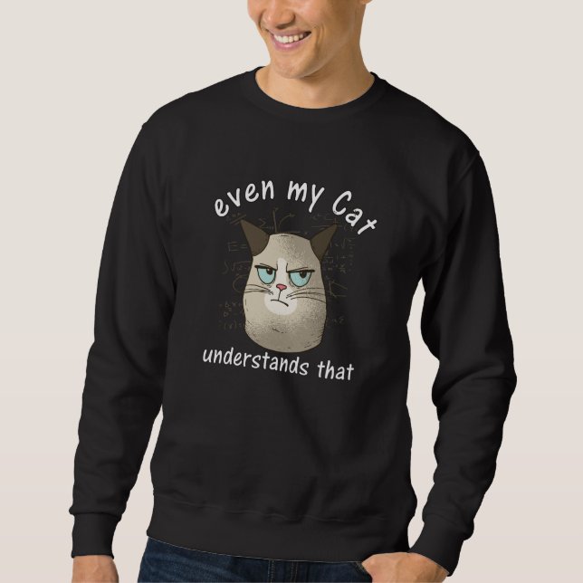 Funny Teacher Geschenk für Mathematiker Sweatshirt (Vorderseite)