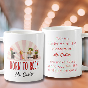 Funny Teacher Gift, Personalisiert Cooler Veggie R Kaffeetasse