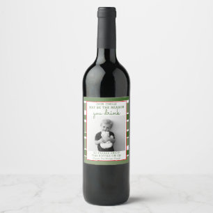 Funny Teacher Gift Wine Label - Weihnachtsgeschenk Weinetikett