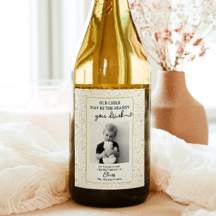 Funny Teacher Gift Wine Label - Weihnachtsgeschenk Weinetikett
