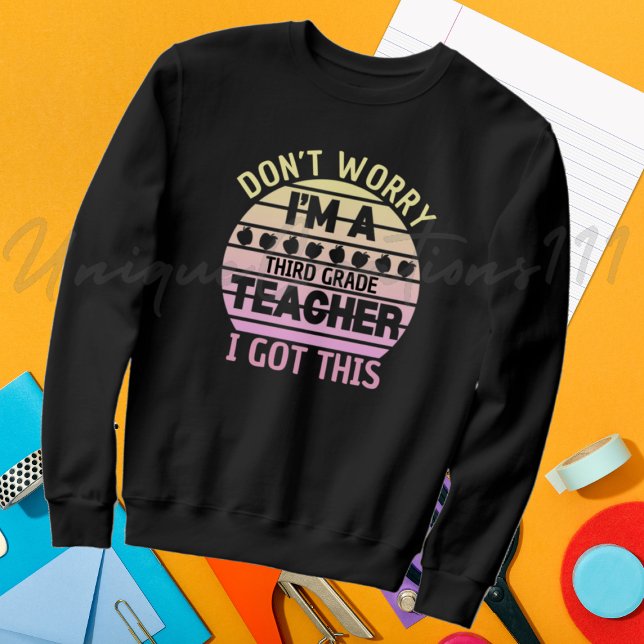 Funny Teacher Grade You Teach Sweatshirt (Von Creator hochgeladen)