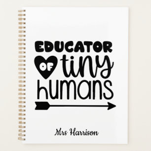 Funny Teacher personalisiertes Geschenk Planer