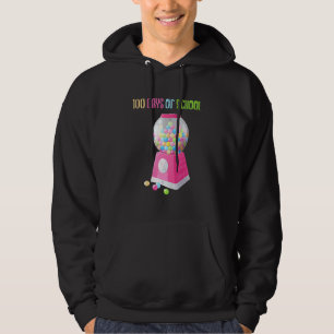 Funny Teachers Cool für 100 Tage Gumball-Schule Hoodie