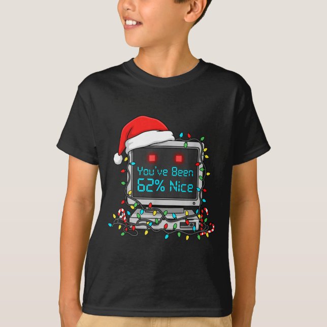 Funny Tech Christmas Geek Ai Holiday Humor Nerd Sh T-Shirt (Vorderseite)