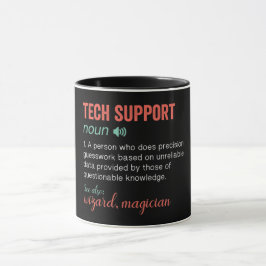 Funny Tech Support Definition Tasse