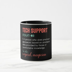 Funny Tech Support Definition Tasse