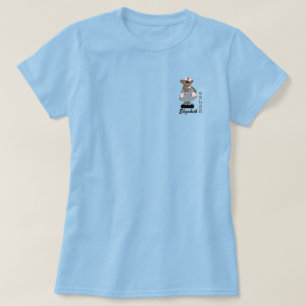 Funny Teddy Bär Design Custom Nurty T - Shirt
