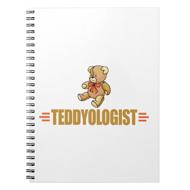 Funny Teddy Bär Notizblock (Vorderseite)