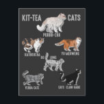 Funny Tee Drinker Cat Spaß Kitten Liebe Postkarte<br><div class="desc">Lassen Sie sie mit unseren Kit Tea Cats lachen. Cartoon Katzen für Tee- und Katzenliebhaber. Dieses Comic ist ideal für Tierfreunde mit einem Sinn für Spaß und Stil.</div>
