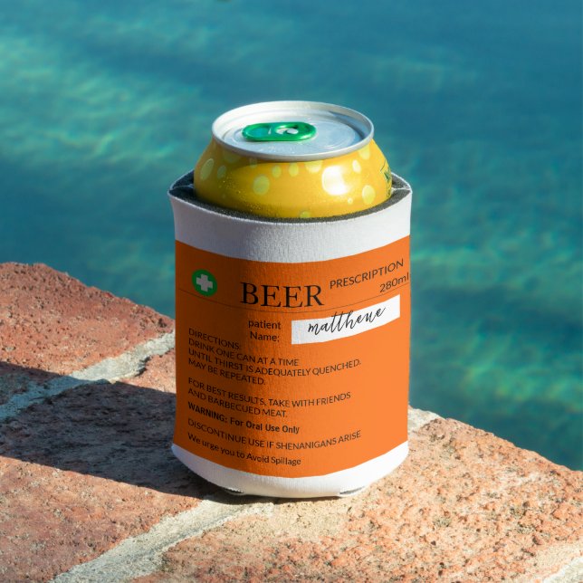 Funny Template Can Cooler - Kraft Bier Dosenkühler (In Situ Pool)