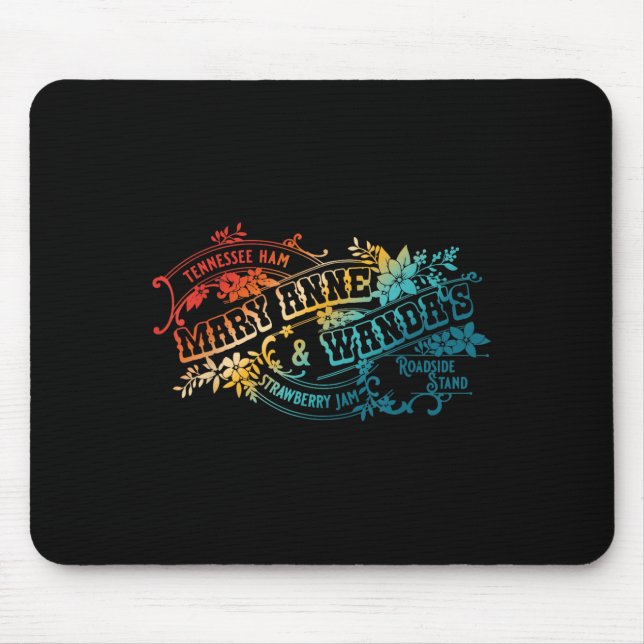 Funny Tennessee-ham Mary Anne &amp; Wandas Strawbe Mousepad (Vorne)