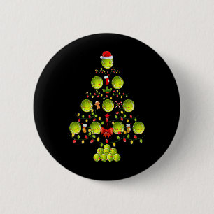 Funny Tennis Ball Weihnachten Baum Dekorationen Fr Button