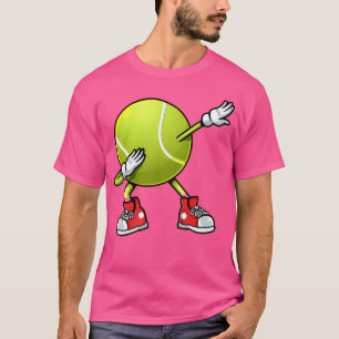 Funny Tennis Dab Ball Player Racket Sport Fab Dab T-Shirt