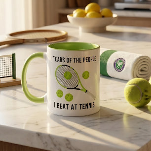 Funny Tennis Tasse