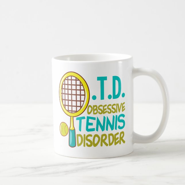 Funny Tennis Tasse (Rechts)