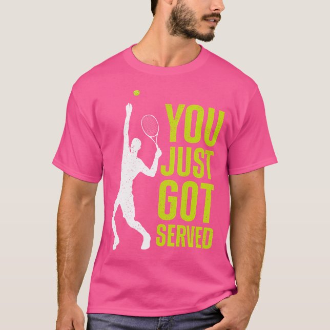 Funny Tennis Tennis Lover Accessoires Stuff Unisex T-Shirt (Vorderseite)