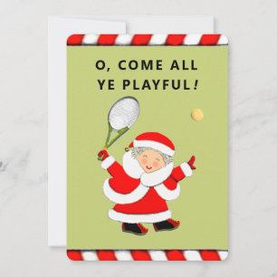 Funny Tennis Weihnachten