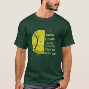 Funny Tennis Witz T-Shirt