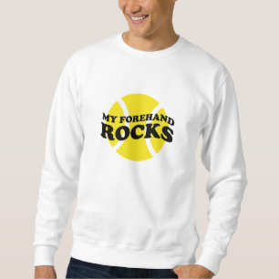 Funny Tennis Zitat Pulli Schwungfelsen / ist zum