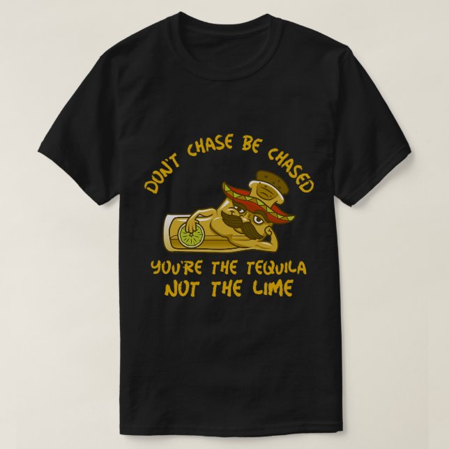 FUNNY TEQUILA SHOT KANN NICHT GESCHAFFEN WERDEN, D T-Shirt (Design vorne)