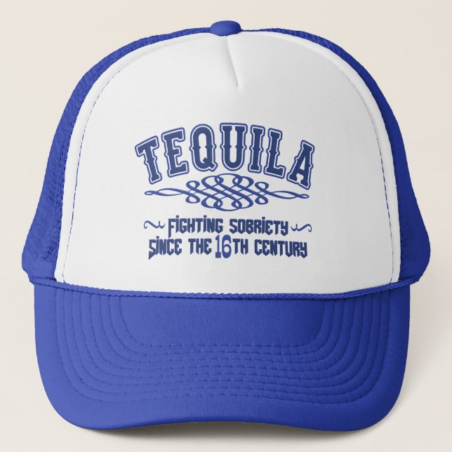 Funny TEQUILA Trucker Hat Truckerkappe (Vorderseite)